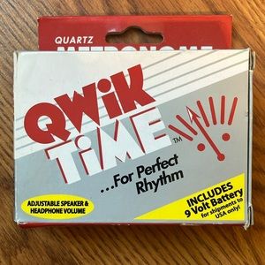 Qwik Time Quartz Metronome